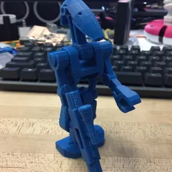 Fixed Battle Droid with Blaster