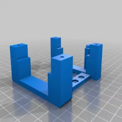 Front Support MK9 extruder + 3Dtouch upgrade -  Prusa I3 Psteel 3DE