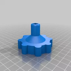 Garden water faucet key