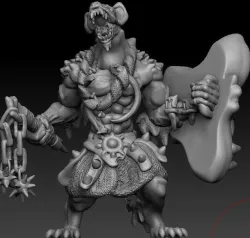 Gnoll Flind DND