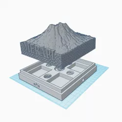 Gunung Merapi (incense cone stand)