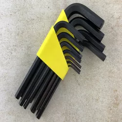 Hex (Allen) Key Set Stacked Holders - Metric & Standard