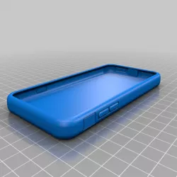 Iphone 7/8 case for TPU with knockout opening supports