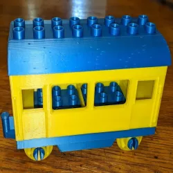 Lego Duplo Train Car/Wagon (Snap Together)
