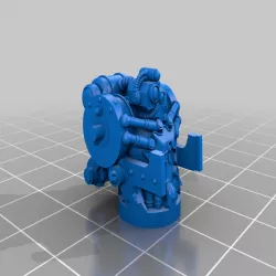 Lobotomized cyborg gunner to match plastic bits