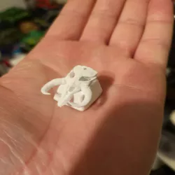Mandalorian skull keycap 