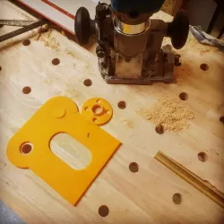 MFT Router guide and copy ring