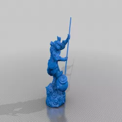 Monkey King With Cudgel/Staff