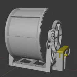 Mostly printed tumbler