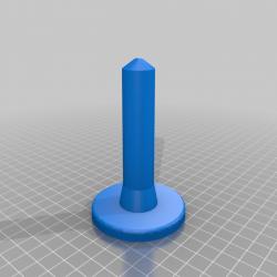 RG HG 144 GOD GUNDAM STAND BOXING RING POST 3D model 3D printable