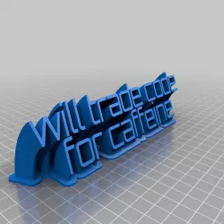 My Customized Sweeping 2-code for caffeine (text)