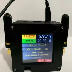 N5BOC Duplex MMDVM case for the Raspberry Pi 3 A+