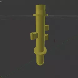Nerf Vulcan shell links (cartridge-style.) HARDWARE REQ.