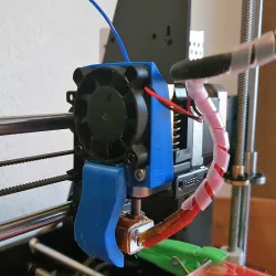 Nozzle cooler for MK8 extruder GEEEtech Prusa Pi3 Pro W