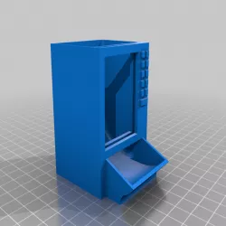 Ollie's Vending Machine (Hamster feeder) - Flat Back and Marquee