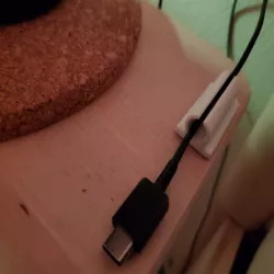 Phone charging cable cord organizer guide