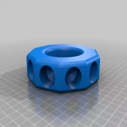 Pixels spinner - PVC Pipe
