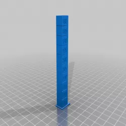 PLA Temp Test Tower
