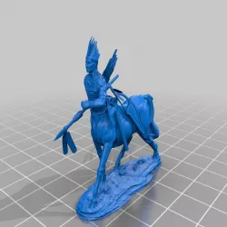 Plains Centaurs with and without headdress
