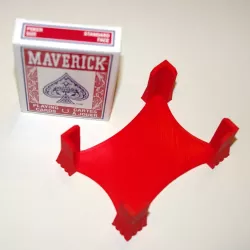 Playing Card Holder Tray (Standard Poker Size) - Draw/Discard Deck Piles