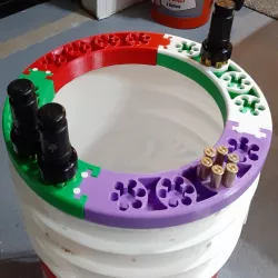 PPC bullet tray 38 special for 5 gallon bucket K-Frame 6-shot