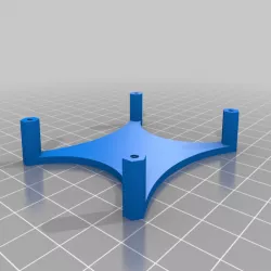 Printable Raspberry Pi standoff plate for UlTi Steel