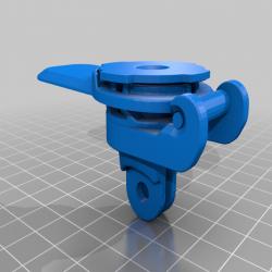 Free STL file Quad lock car vent mount 🔒・Template to download and 3D  print・Cults