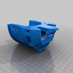 Re-mixed body and feet for Echo Dot R2D2