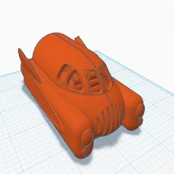Retro Space Car