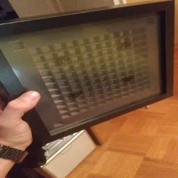 Ribba 23x23 WortUhr