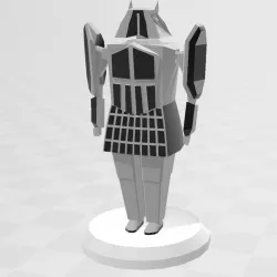 Robot Samurai Figure