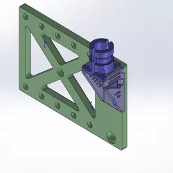 Sapphire Pro extruder relocation and cable management kit
