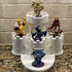 Shovel Knight Amiibo Castle
