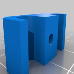 Simple cable holder