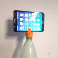 Soporte Celular para Tapa de Botella.