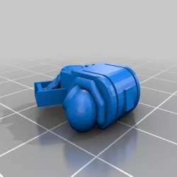 Space Jarhead Devastator Multi melta backpack