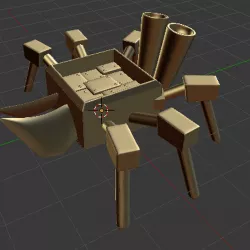 Spider Bike / Devil's Ride from Baldur's Gate: Descent into Avernus - Infernal War Machine