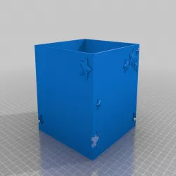 Square hydroponics pot (for BabyBloomer system)