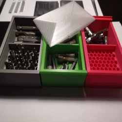 Stackable Hex Bits Box