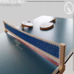 Table tennis net (chainmail)