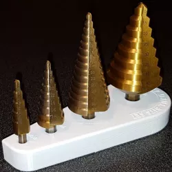 TOOL - Step drilling bits holder - Support de forets étagés