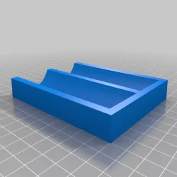 Tray for 2x 1/2in drive impact sockets