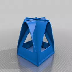 tripple A-FRAME Bird house - extendet storage v2