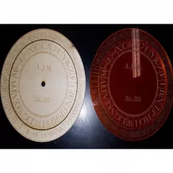 Union (Federal) Cipher Disc (Caesar/Vigenère Cipher Wheel) 