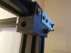 3D Printer Frame - Y axis Belt Tensioner Corner - Support Bracket