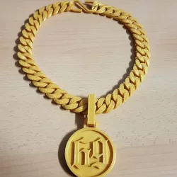 6IX9INE Necklace Spinning Chain 69 
