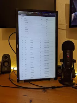 Acer K222HQL Vertical Monitor Stand