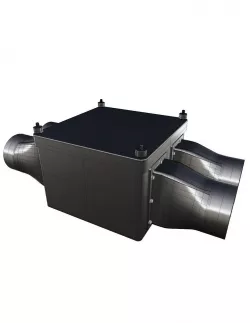 AIR HEAT EXCHANGER - metal sheet partition wall - 2 