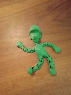 Articulated Luigi Print in Place