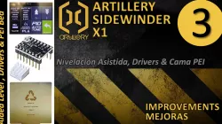 Artillery X1 Mejoras / Improvements 3 - 1st Layer Marlin Aided Leveling - Nivelación Asistida 1ª Capa